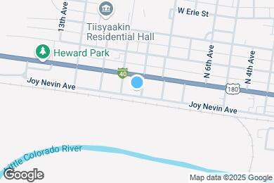 Map image of the property - 105 9th Ave