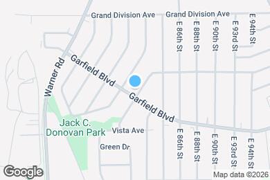 Map image of the property - 8301 Garfield Blvd
