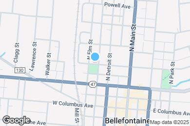 Map image of the property - 220 W Brown Ave