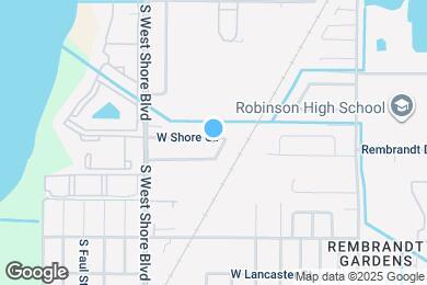 Map image of the property - 6527 S West Shore Cir