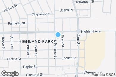 Map image of the property - 2607 Plum St
