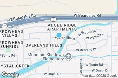 Map image of the property - 19843 N 46th Ave