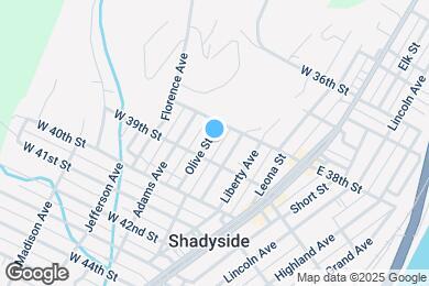 Map image of the property - 3840 Olive Ave