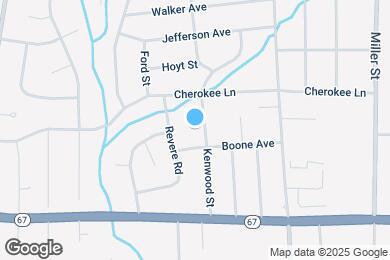 Map image of the property - 1324 Kenwood Street
