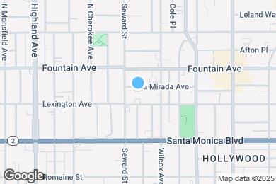 Map image of the property - 6536 La Mirada Ave