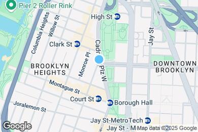 Map image of the property - 1 Clinton St