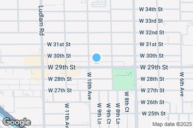Map image of the property - 965 W 29th St