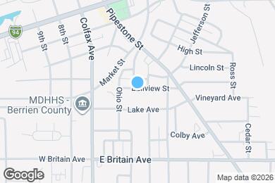 Map image of the property - 208 Bellview St