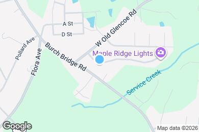 Map image of the property - 1240 Maple Ridge Dr