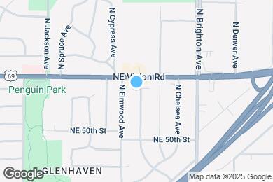 Map image of the property - 5124 N Lawn Ave