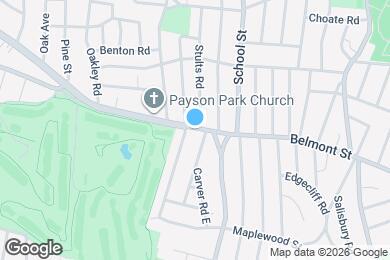 Map image of the property - 330 Belmont St