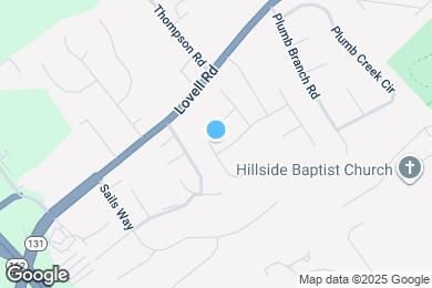 Map image of the property - 1617 Silver Spur Ln