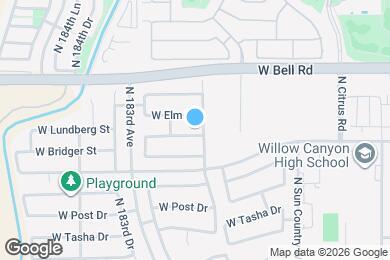 Map image of the property - 18124 W Lundberg St