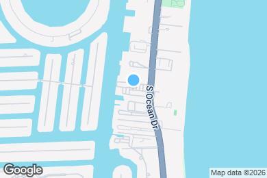 Map image of the property - 2049 S Ocean Dr