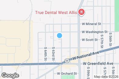 Map image of the property - 1133 S 62nd St