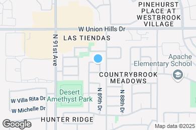 Map image of the property - 8931 W Fullam St