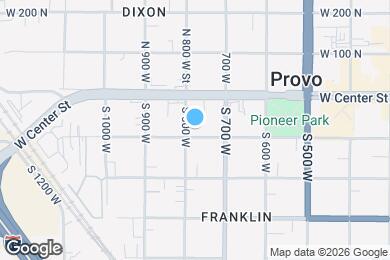Map image of the property - 782 W 100 S