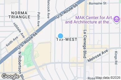Map image of the property - 733 Westbourne Dr