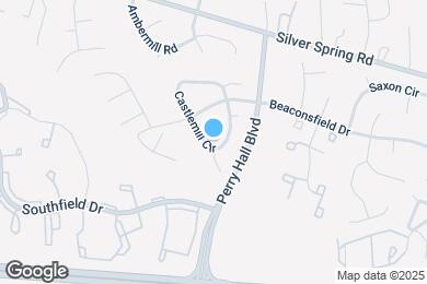 Map image of the property - 8551 Castlemill Cir