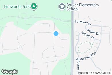 Map image of the property - Carver Oaks