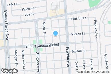Map image of the property - 2512 Mexico St