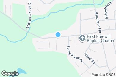 Map image of the property - 1001 Garden Gate Dr