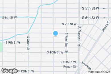 Map image of the property - 1030 S Catlin St