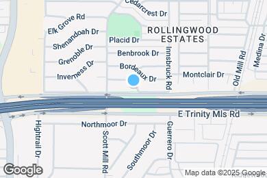 Map image of the property - 2113 Deerfield Dr