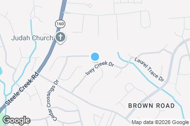 Map image of the property - 12606 Ivey Creek Dr