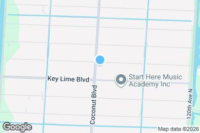 Map image of the property - 7534 Coconut Blvd