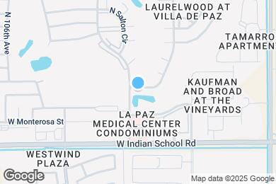 Map image of the property - 4205 N 101st Ave