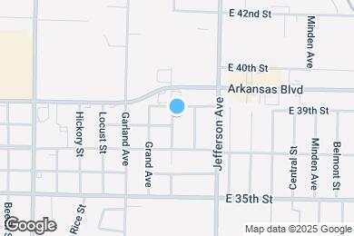 Map image of the property - 3804 Senator St