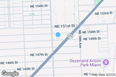 Map image of the property - 1645 NE 149th St