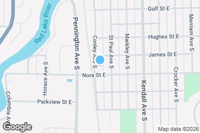 Map image of the property - 514 Conley Ave S