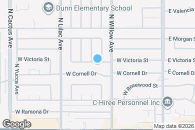 Map image of the property - 359 W Victoria St