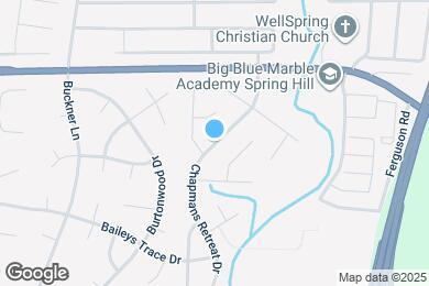 Map image of the property - 1223 Chapmans Retreat Dr