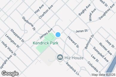 Map image of the property - 1801 Columbia St
