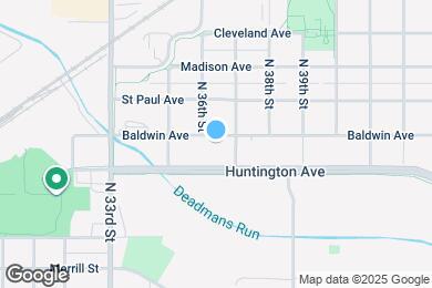 Map image of the property - 3617 Baldwin Ave
