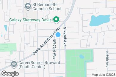 Map image of the property - 3430 N 72nd Terrace