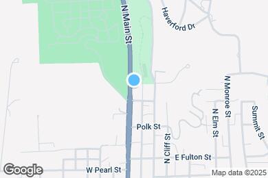 Map image of the property - 705 N Main St
