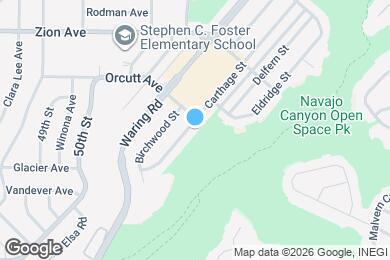 Map image of the property - 6479 Carthage St