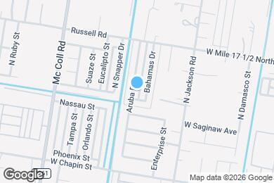 Map image of the property - 1904 Aruba Dr