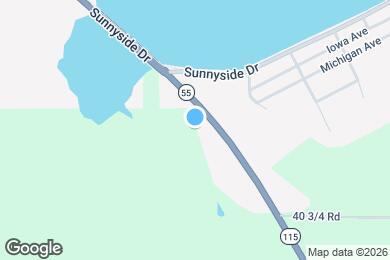 Map image of the property - 6540 E M-115 HWY