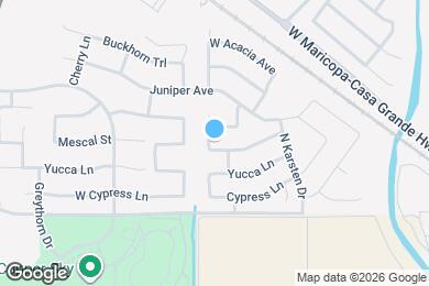Map image of the property - 44570 W Mescal Dr
