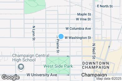 Map image of the property - 309 W Washington St