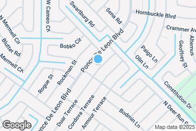 Map image of the property - 3697 Duar Terrace