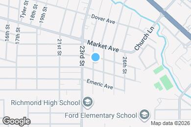 Map image of the property - 1524 Hayes St