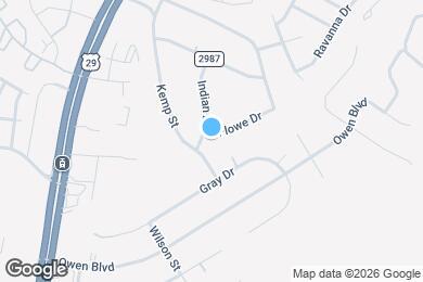 Map image of the property - 6608 Indian Ln