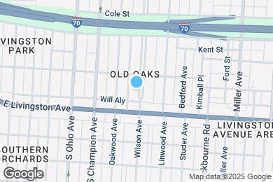 Map image of the property - 739 Wilson Ave