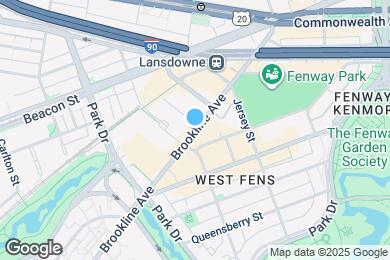 Map image of the property - 63 Brookline Ave